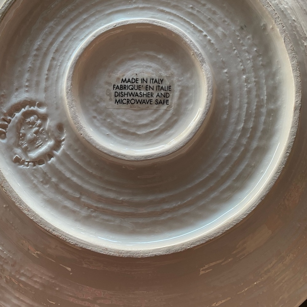 Fatto a Mano dinner plates - set of 3